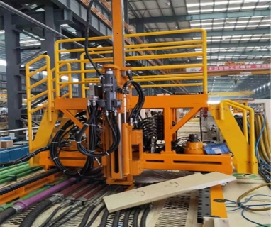 冲击式煤矿用机载锚杆钻机在矿用TBM上装机